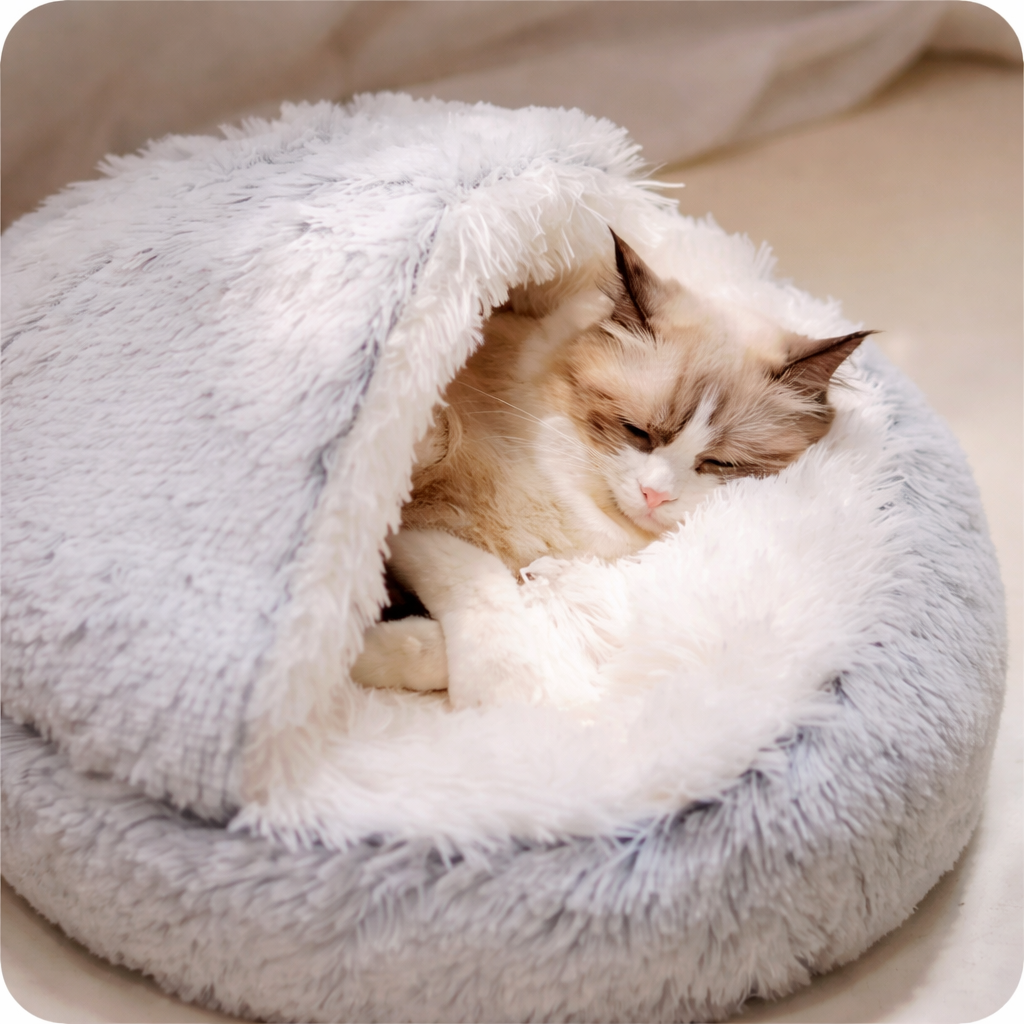 Soft Plush Pet Bed
