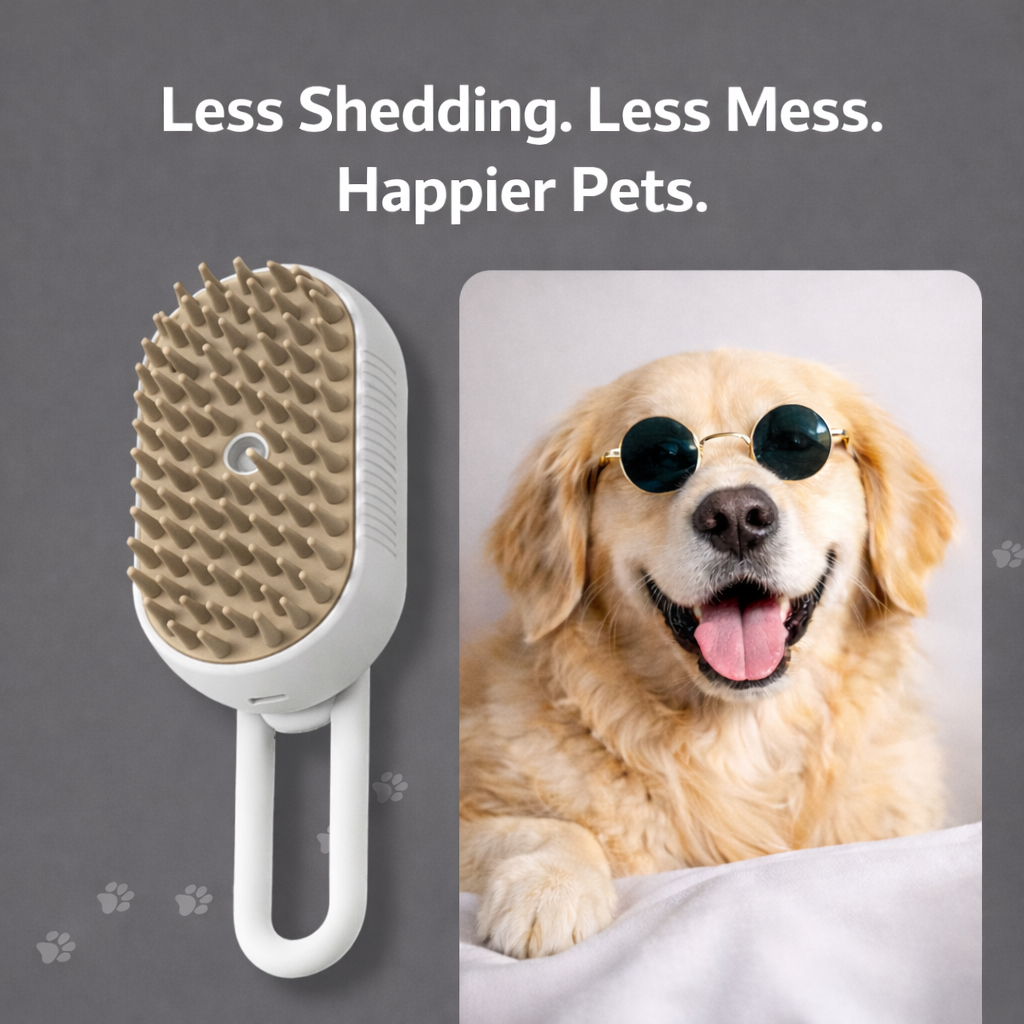 3-in-1 Steam Brush Pet