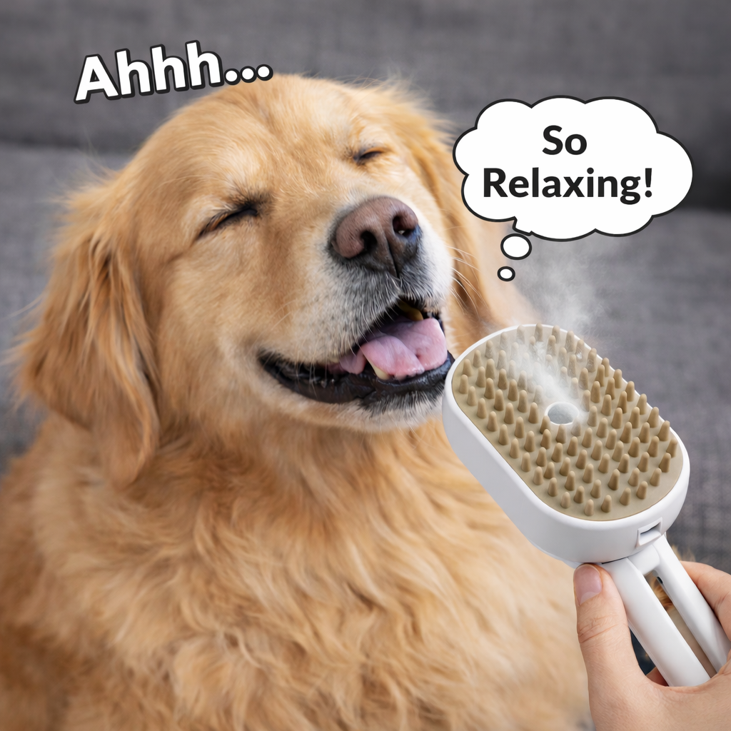 3-in-1 Steam Brush Pet