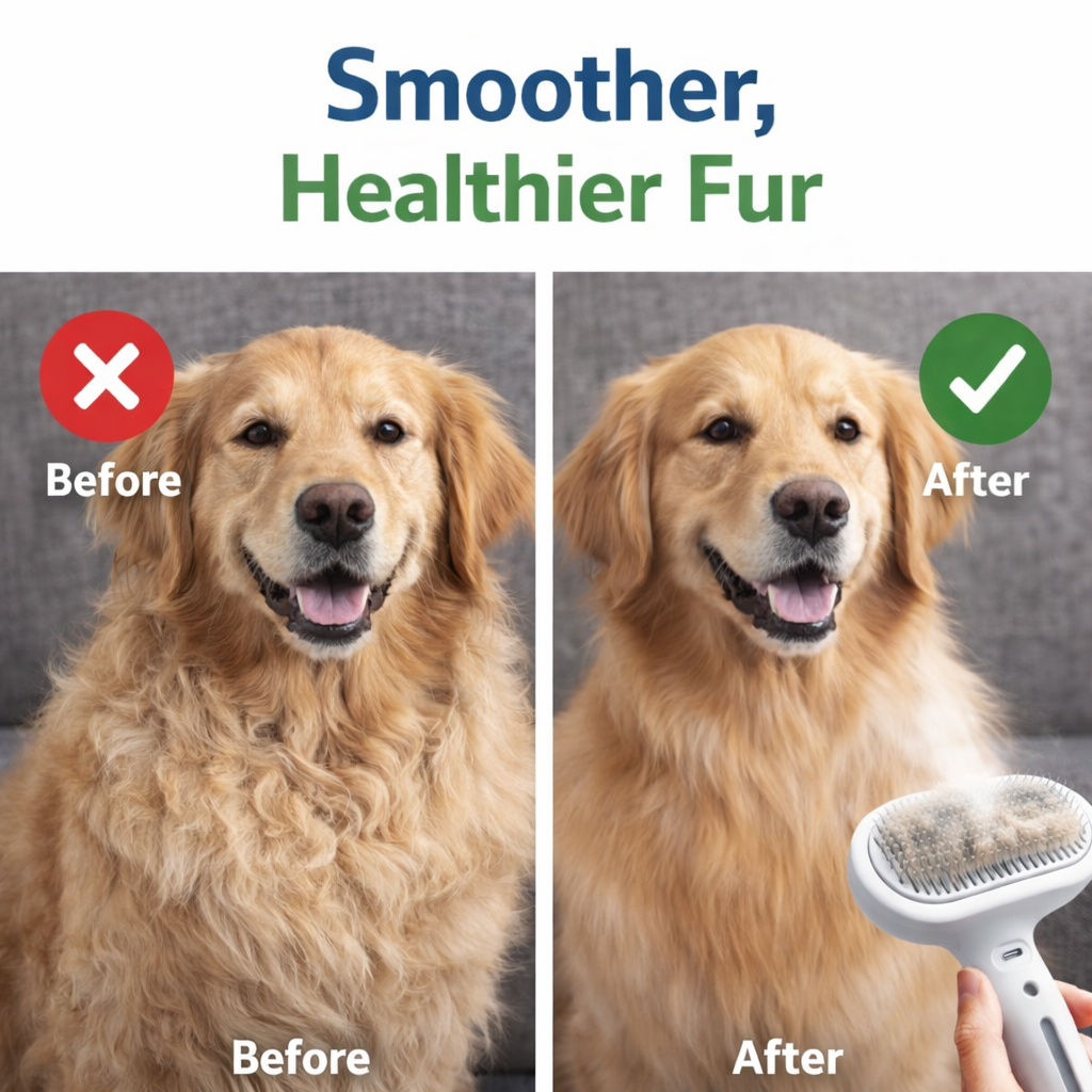 Steam Brush for Pet