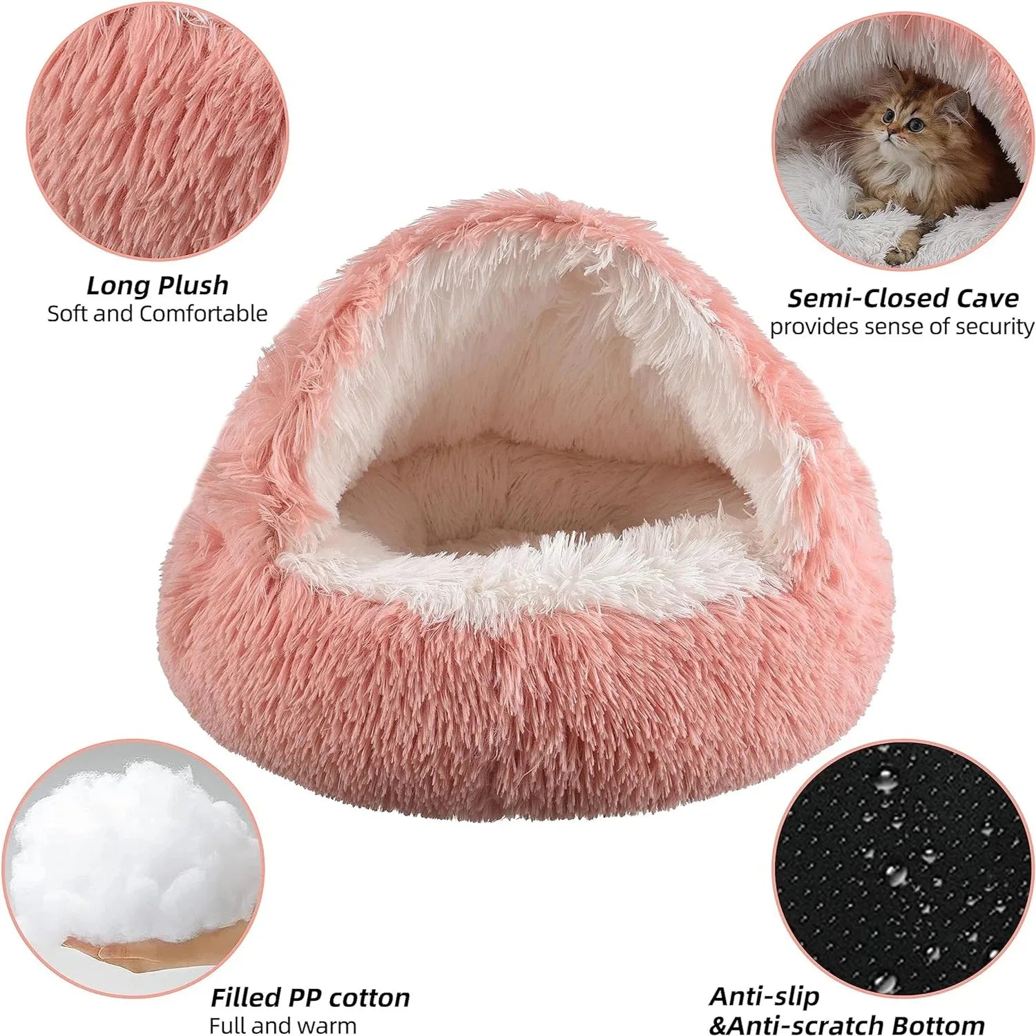 Soft Plush Pet Bed