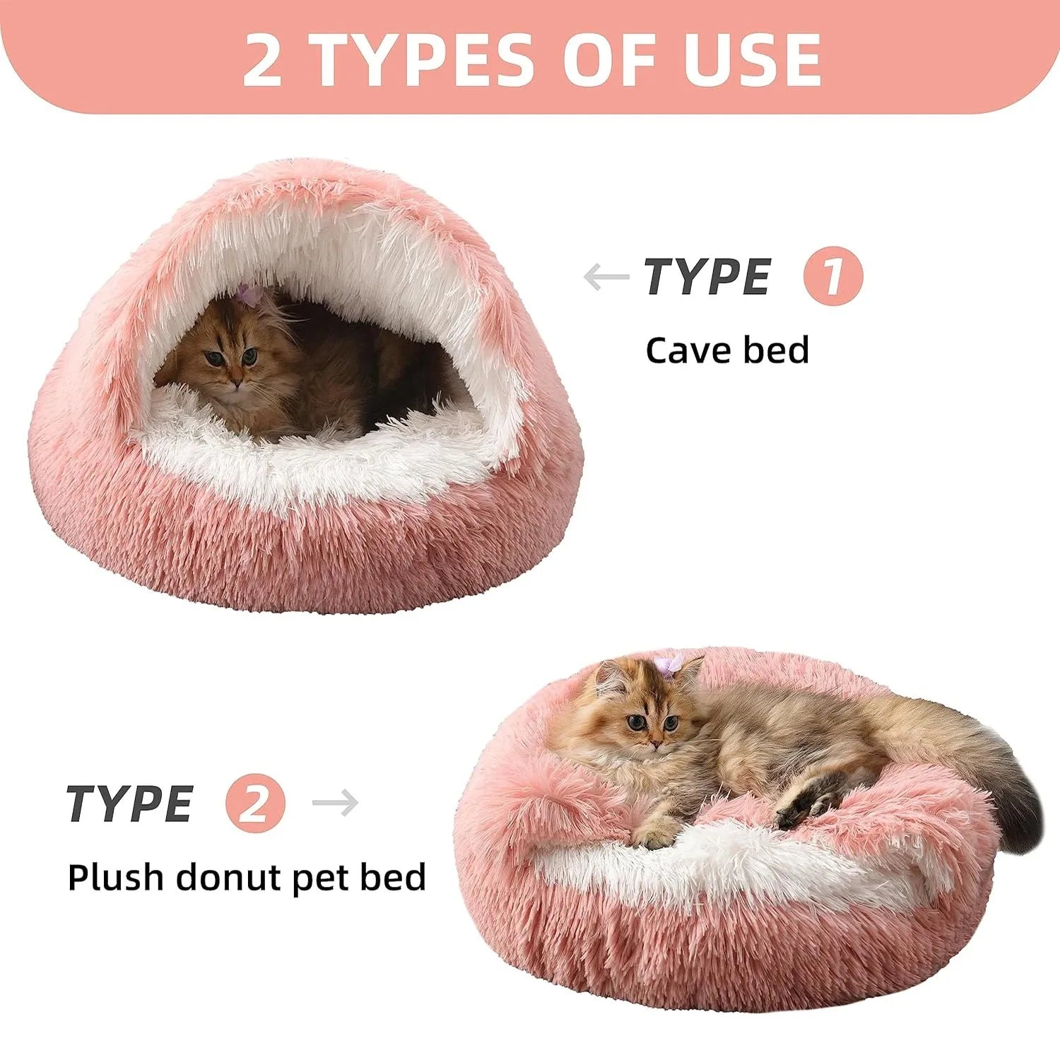 Soft Plush Pet Bed