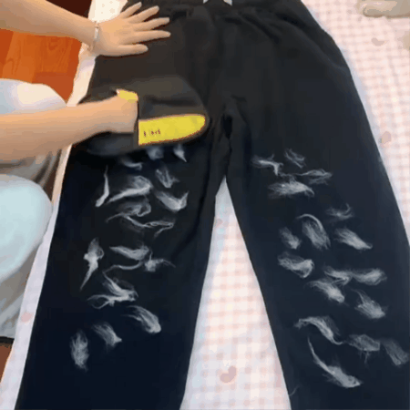 Pet hair cleaning gloves